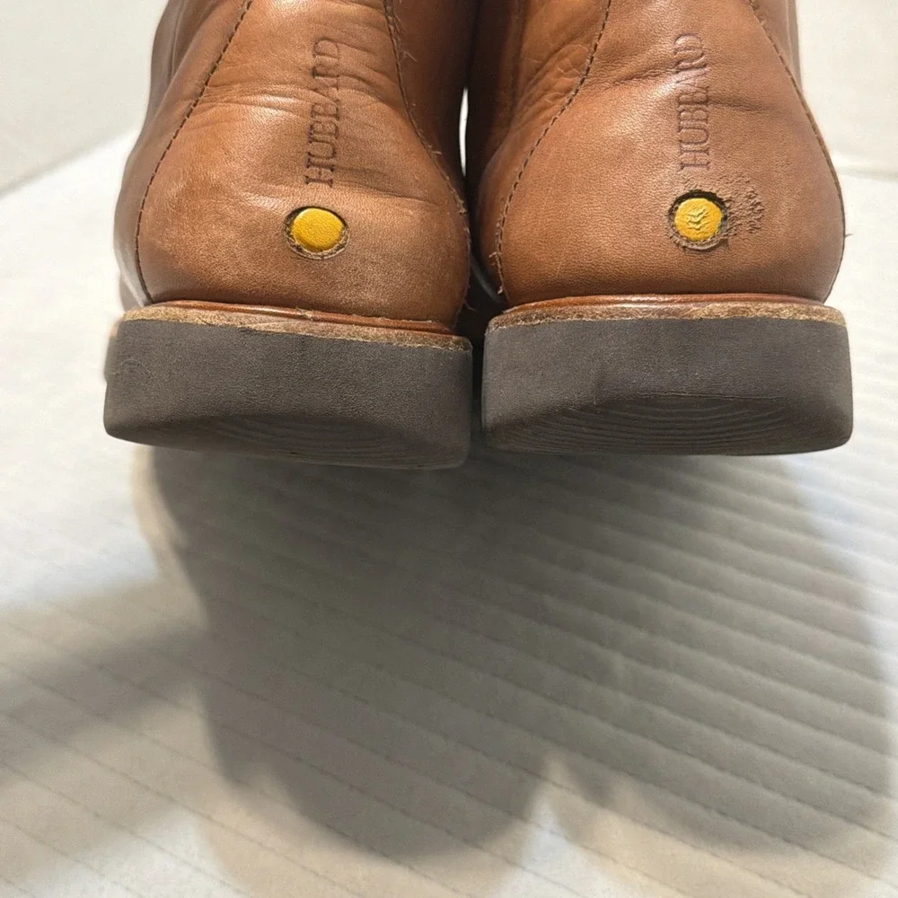 Samuel Hubbard Boots Men's US Size 9 Brown Leather Pull On Chelsea Boot